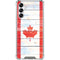 Canada Flag Light Wood Gabb Phone 4 Clear Case
